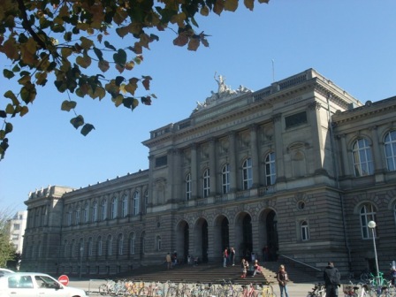 le palais universitaire de Strasbourg